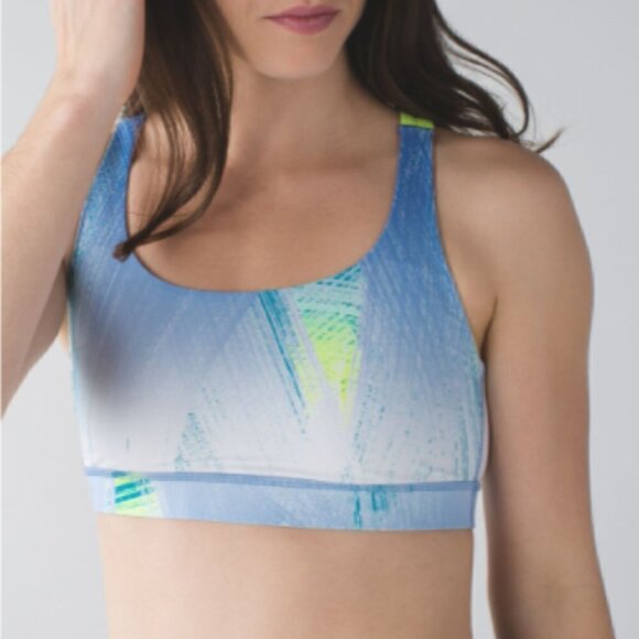 Lululemon Energy Bra Wind Chill White Lullaby - Picture 3 of 6
